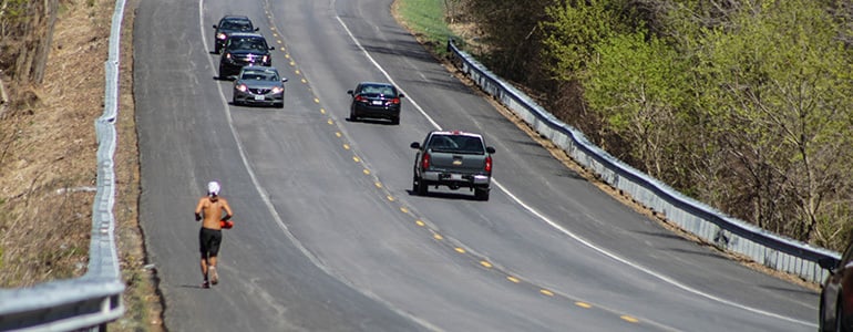 The real Forrest Gump finishes run across America