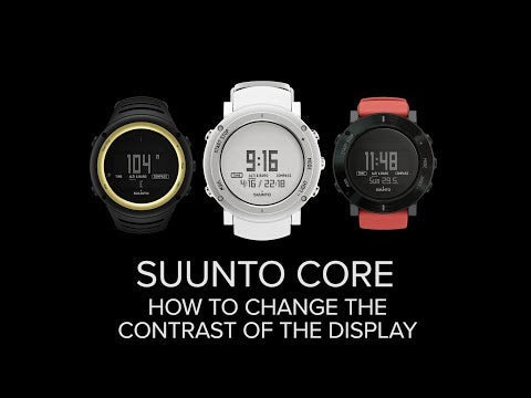 How to adjust the display contrast of your Core