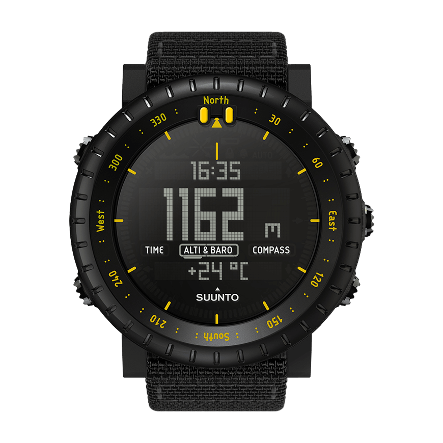 時計 SUUNTO CORE ALU DEEP BLACK Suunto Core Alu Deep Black