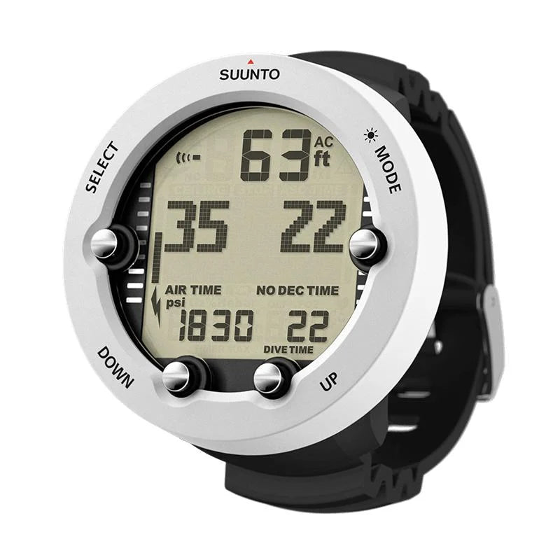 Suunto Vyper Novo White - USB cable, Bungee and rubber boot sold separately