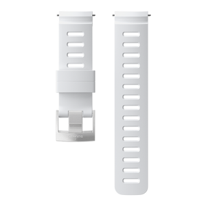 Suunto 24mm Dive 1 Silicone Strap White Steel Size M