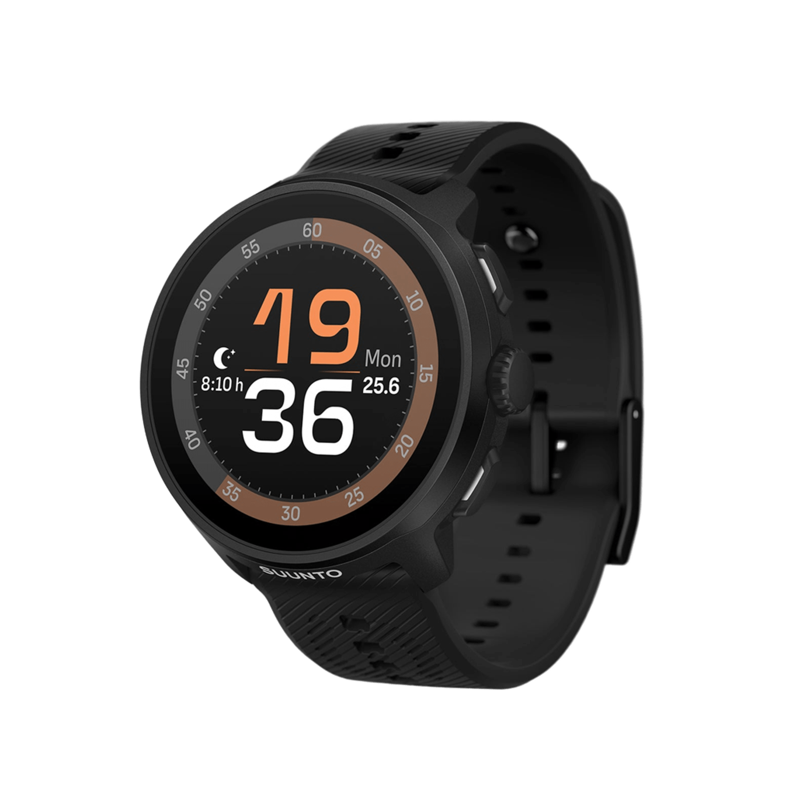 Suunto Run All Black with Silicone Strap1