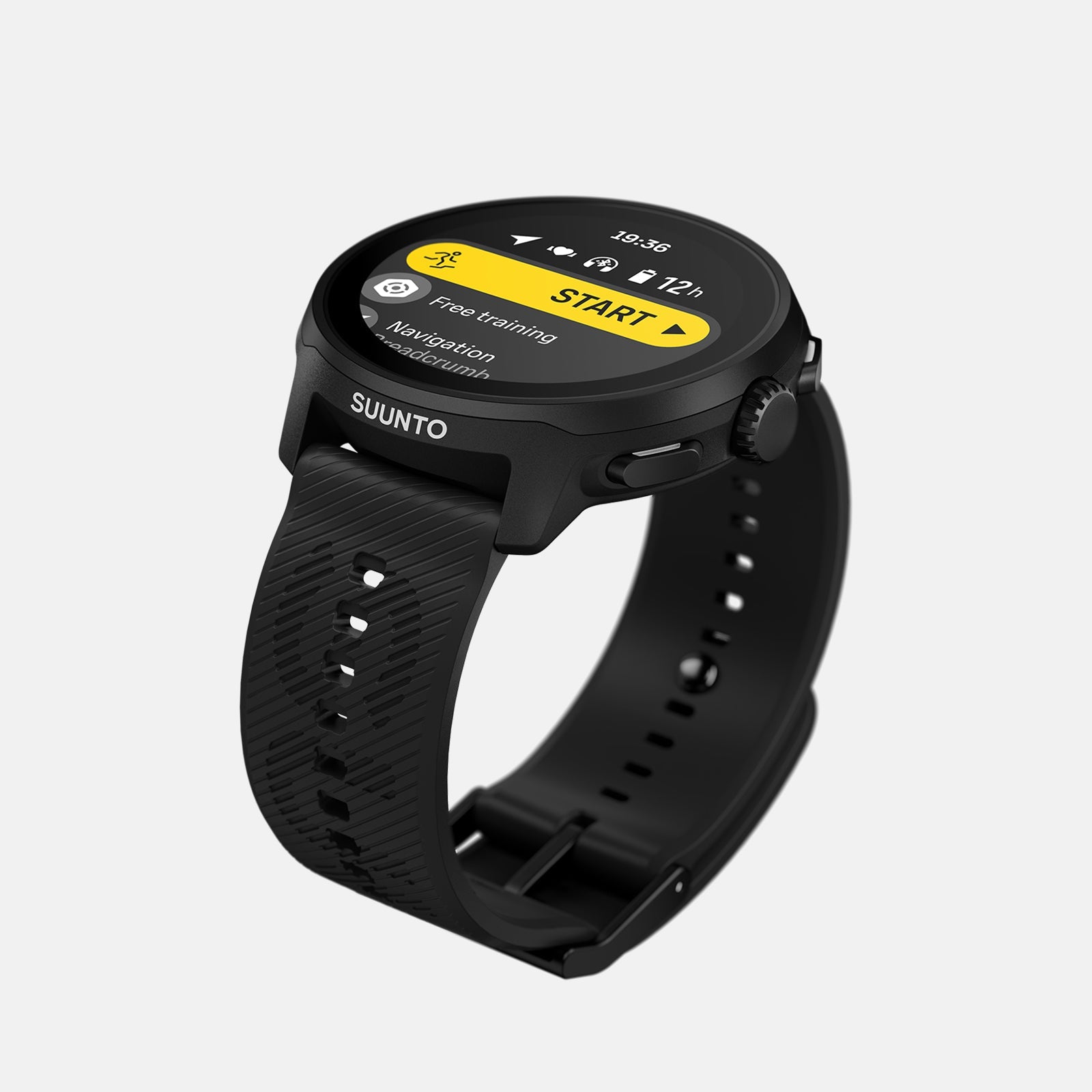 Suunto Run
All Black with Silicone Strap