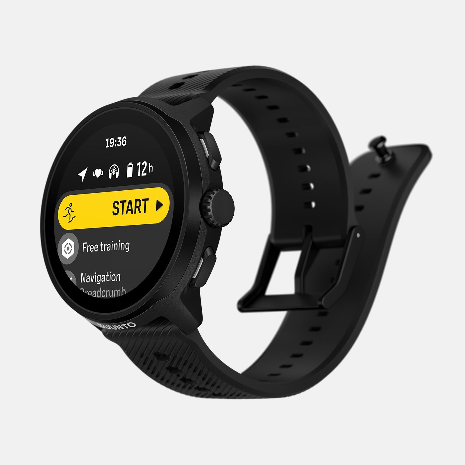 Suunto Run
All Black with Silicone Strap