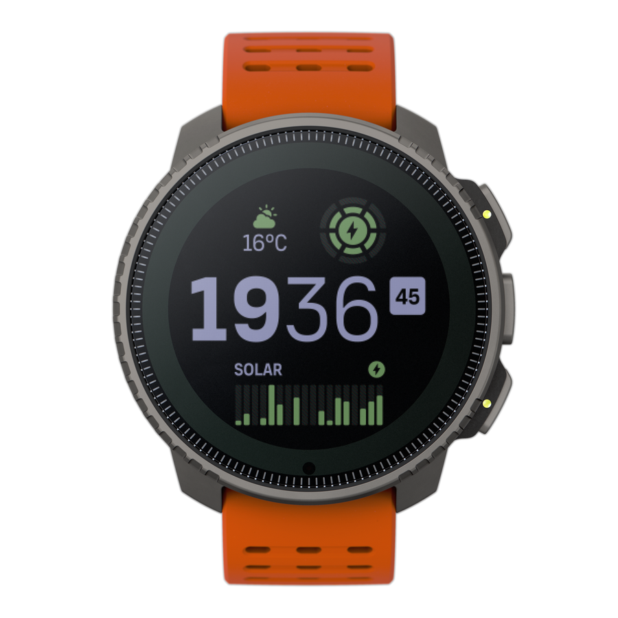 SUUNTO VERTICAL Titanium Solar Canyon GPS Adventure Sports Watch