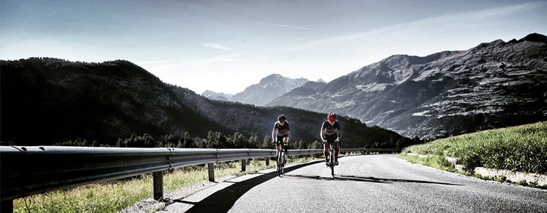 24h cycle tour around Mont Blanc