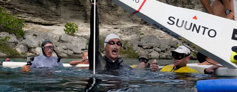 The deepest dive yet – and other Vertical Blue highlights from the weekend