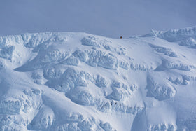 This freerider is going after 30 remote Arctic lines, each one on foot