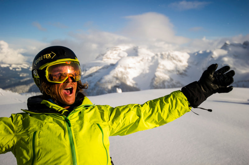 Skimo legend Greg Hill shows his trainer some love