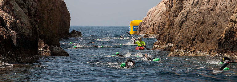Swimming the wild open waters