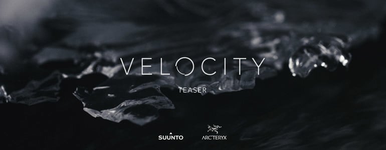 Ice-climbing film: Velocity on ice
