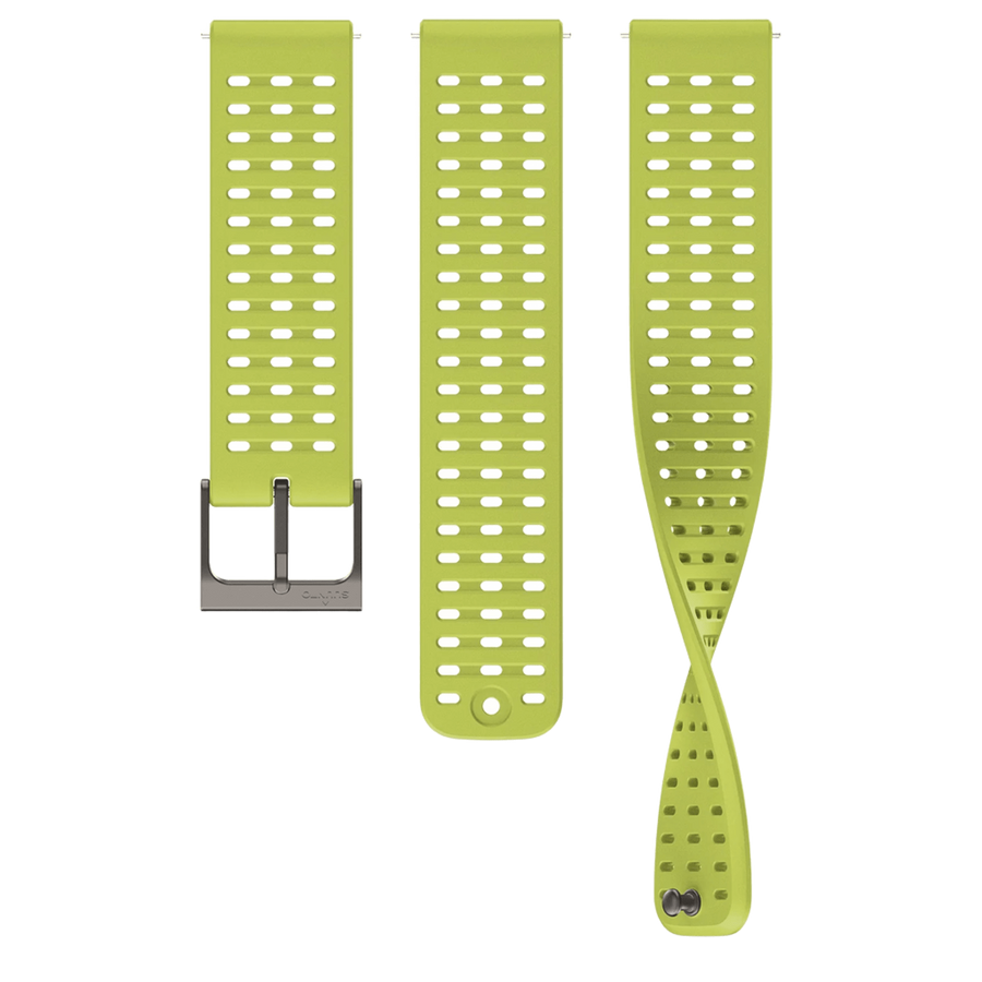 Suunto 22mm Athletic 2 Silicone Strap Light Lime S+M