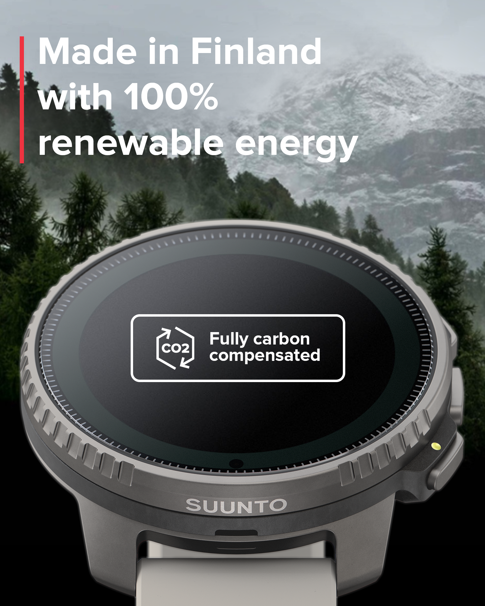 SUUNTO VERTICAL Titanium Solar Sand GPS Adventure Sports Watch