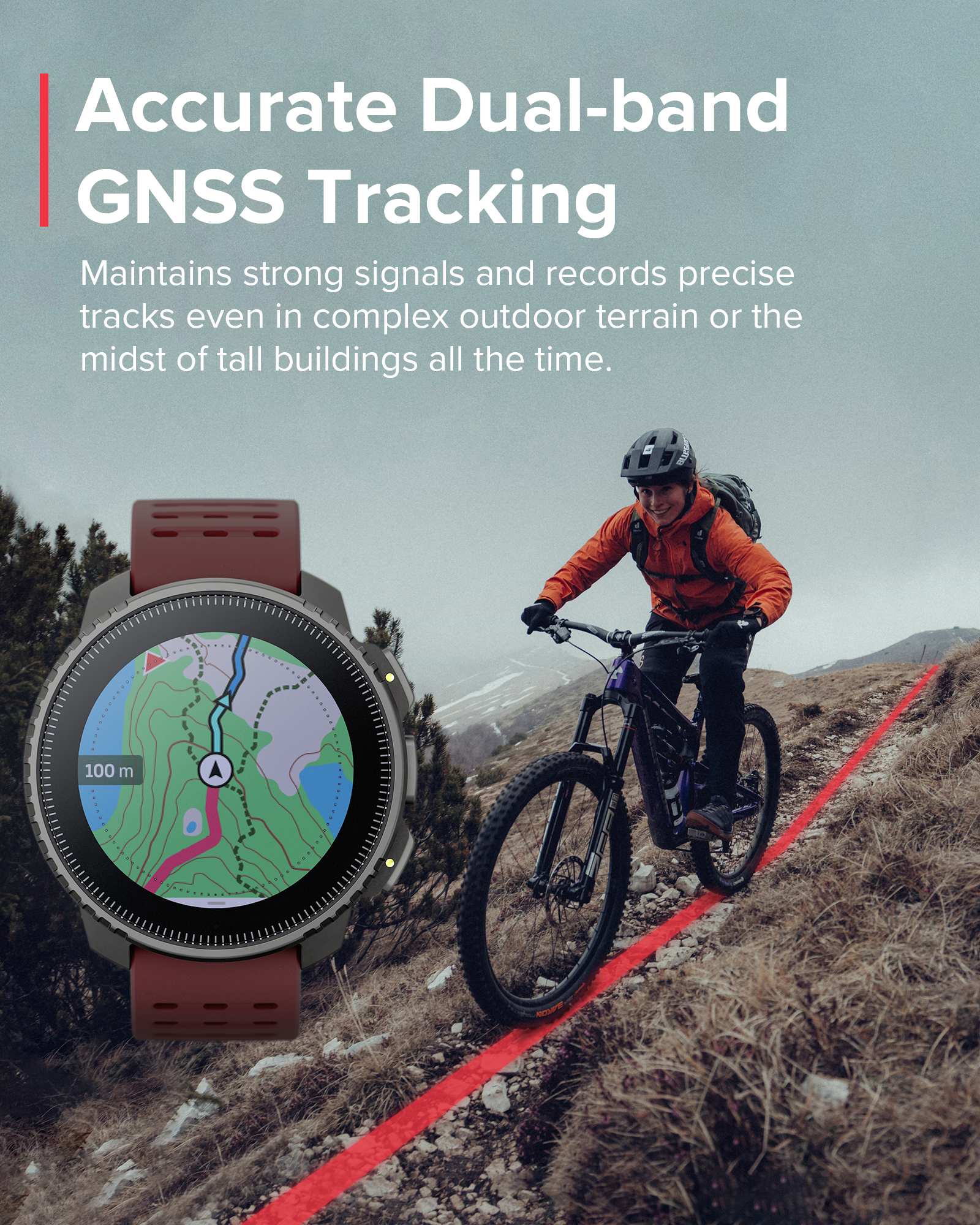 SUUNTO VERTICAL Black Ruby GPS Adventure Sports Watch