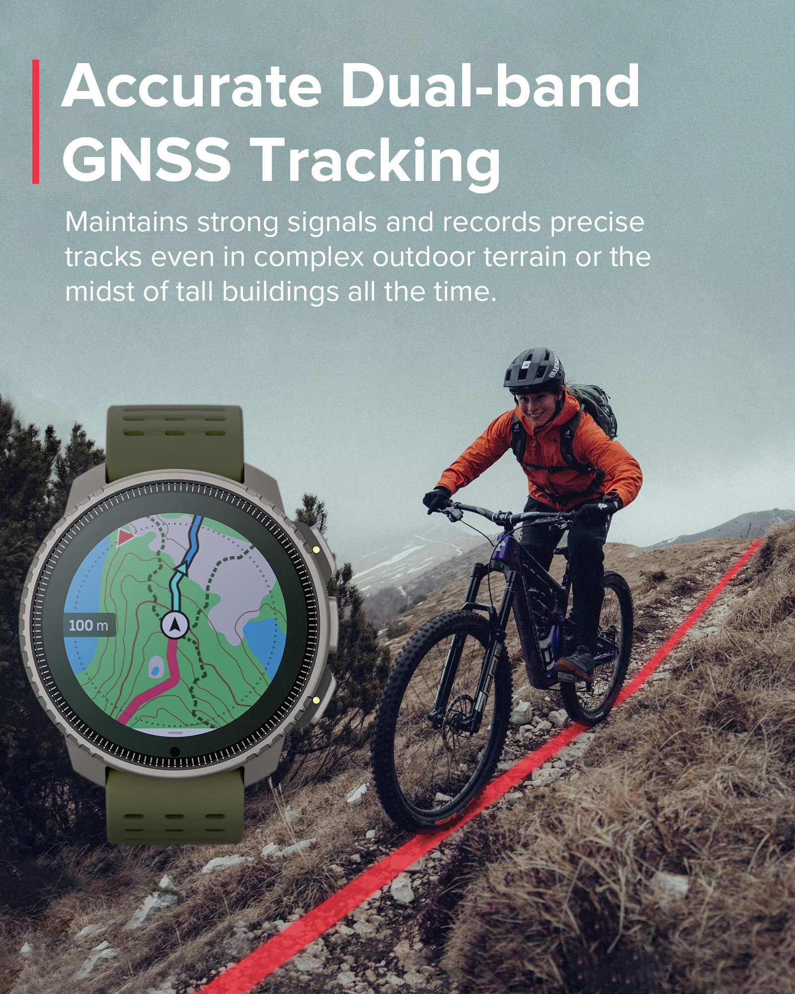 SUUNTO VERTICAL Titanium Solar Forest GPS Adventure Sports Watch