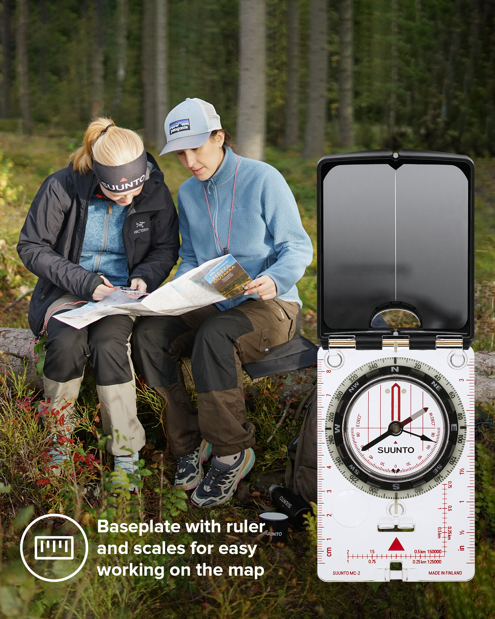 SUUNTO MC-2/360/IN/D/NH Compass Orienteering Compass