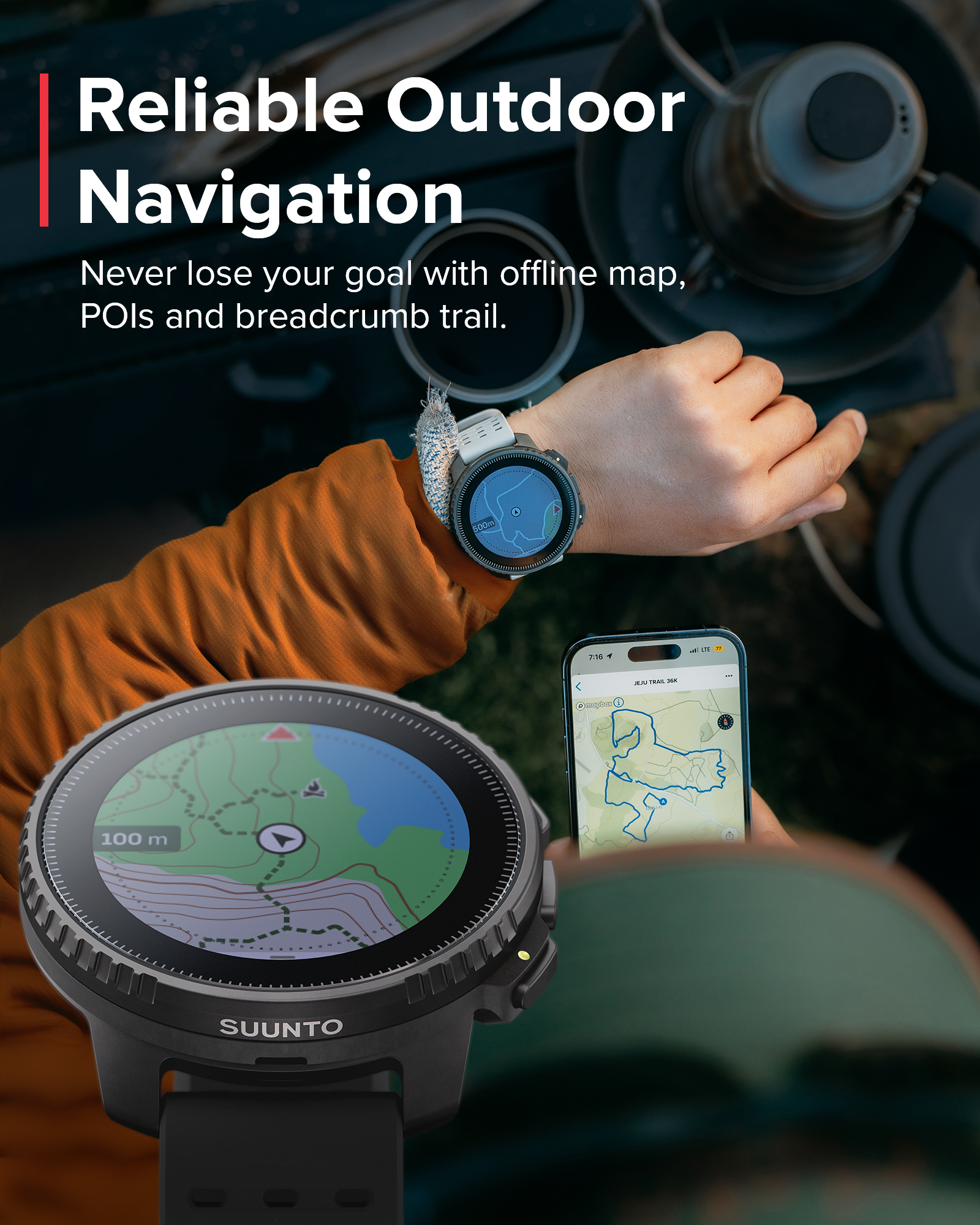 Suunto Vertical Solar rugged design