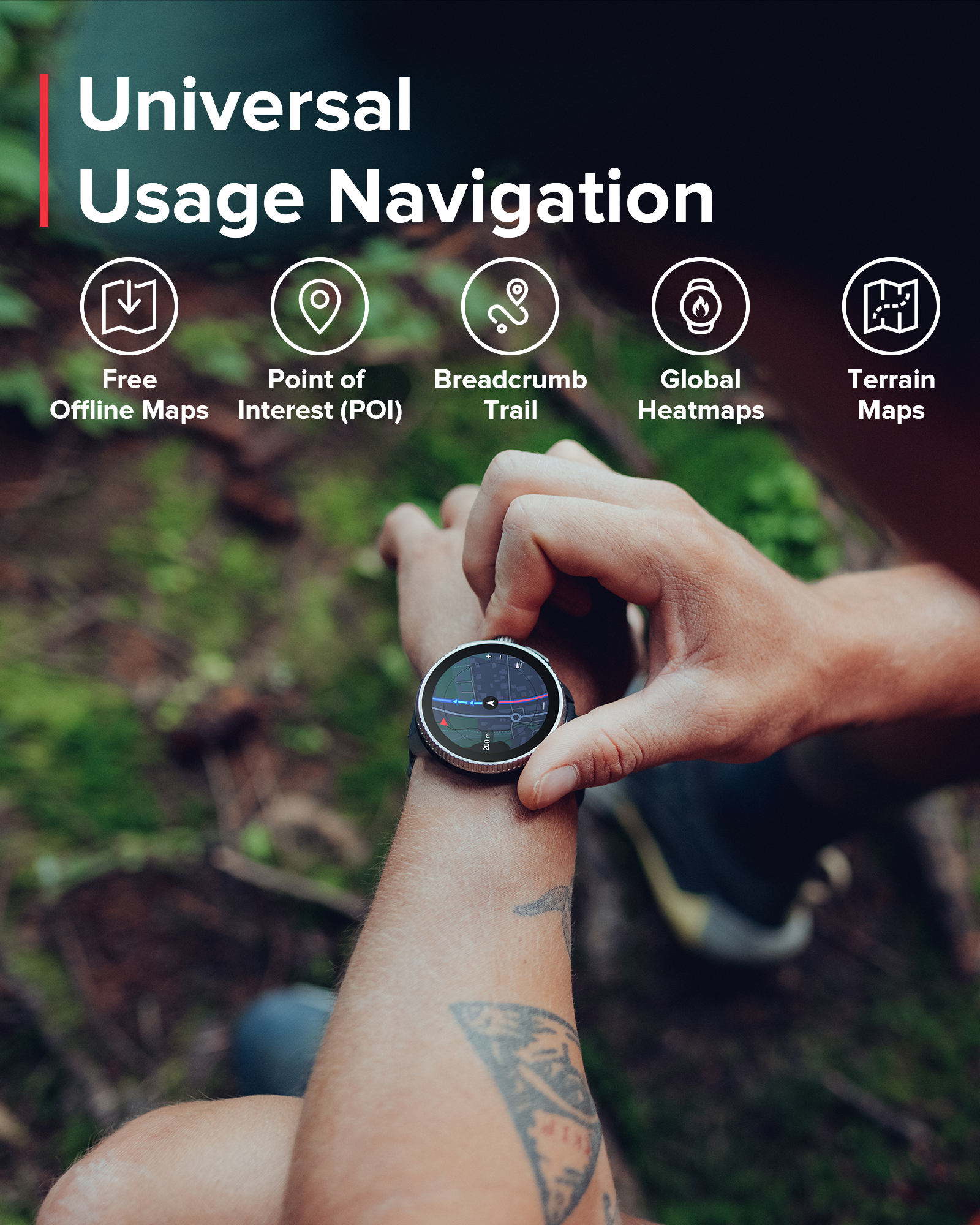 SUUNTO RACE Titanium Charcoal GPS Sports Watch