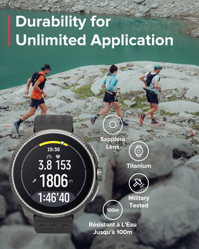 SUUNTO RACE Titanium Charcoal GPS Sports Watch
