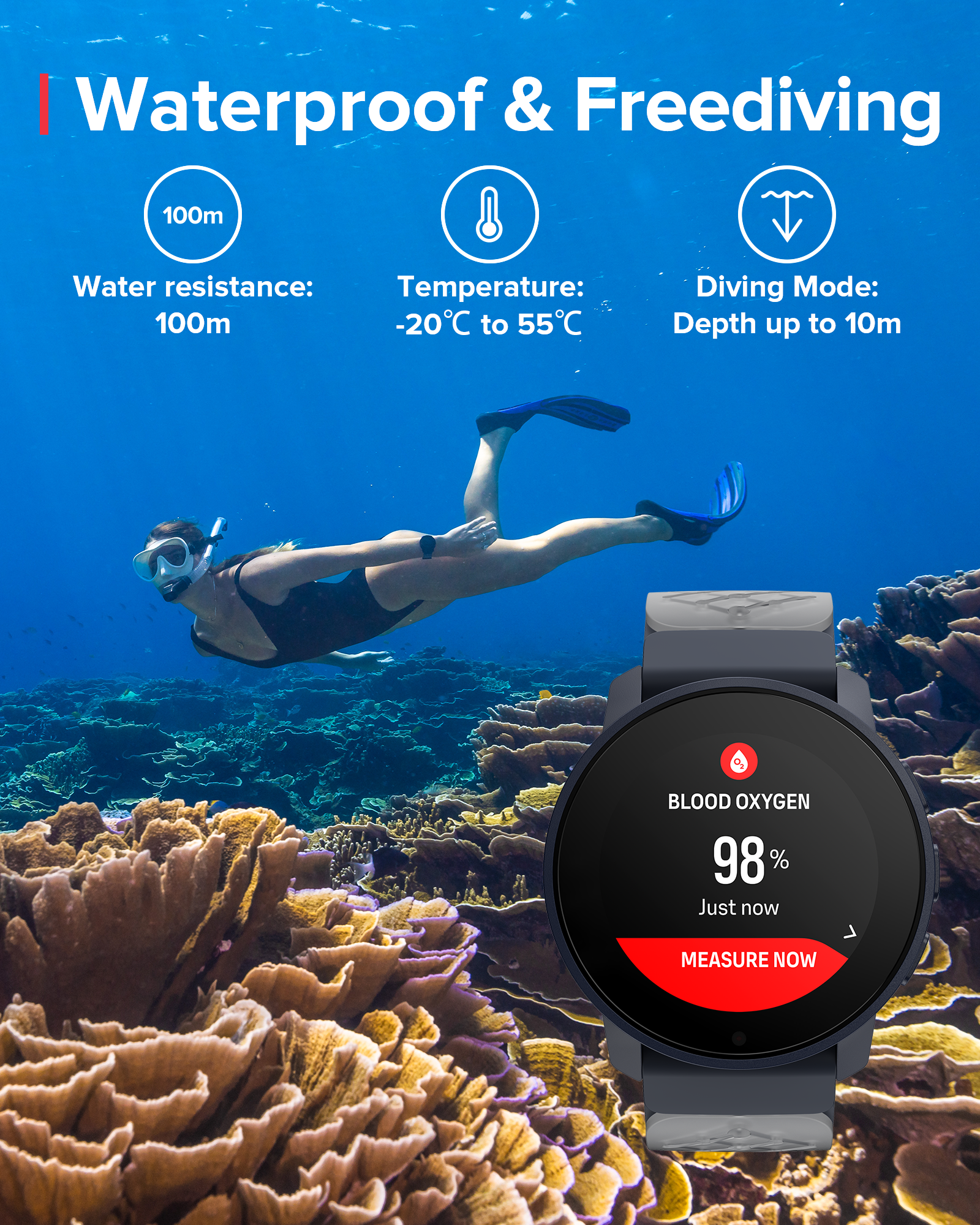 SUUNTO 9 PEAK PRO Ocean Blue GPS Sports Watch