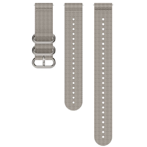 Suunto 22mm Explore 1 Textile Strap Sand Gray M+L Watch Band