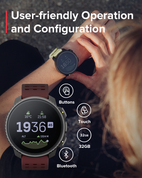 SUUNTO VERTICAL Black Ruby GPS Adventure Sports Watch