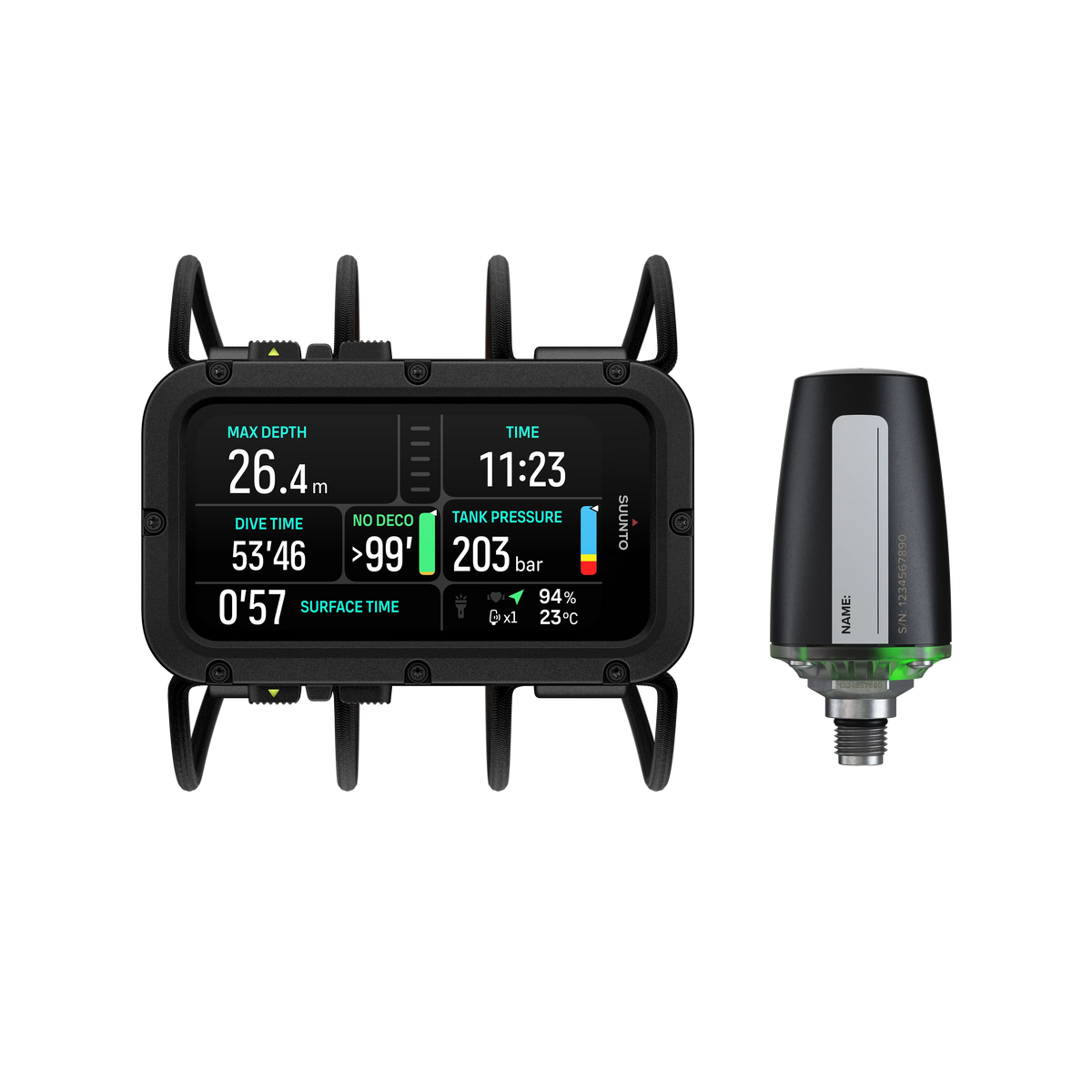 Suunto Nautic Bungee Cord с передатчиком Tank POD