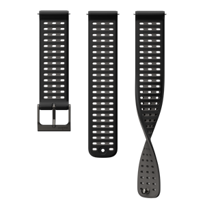 Suunto 22mm Athletic 9 Silicone Strap Black S+M