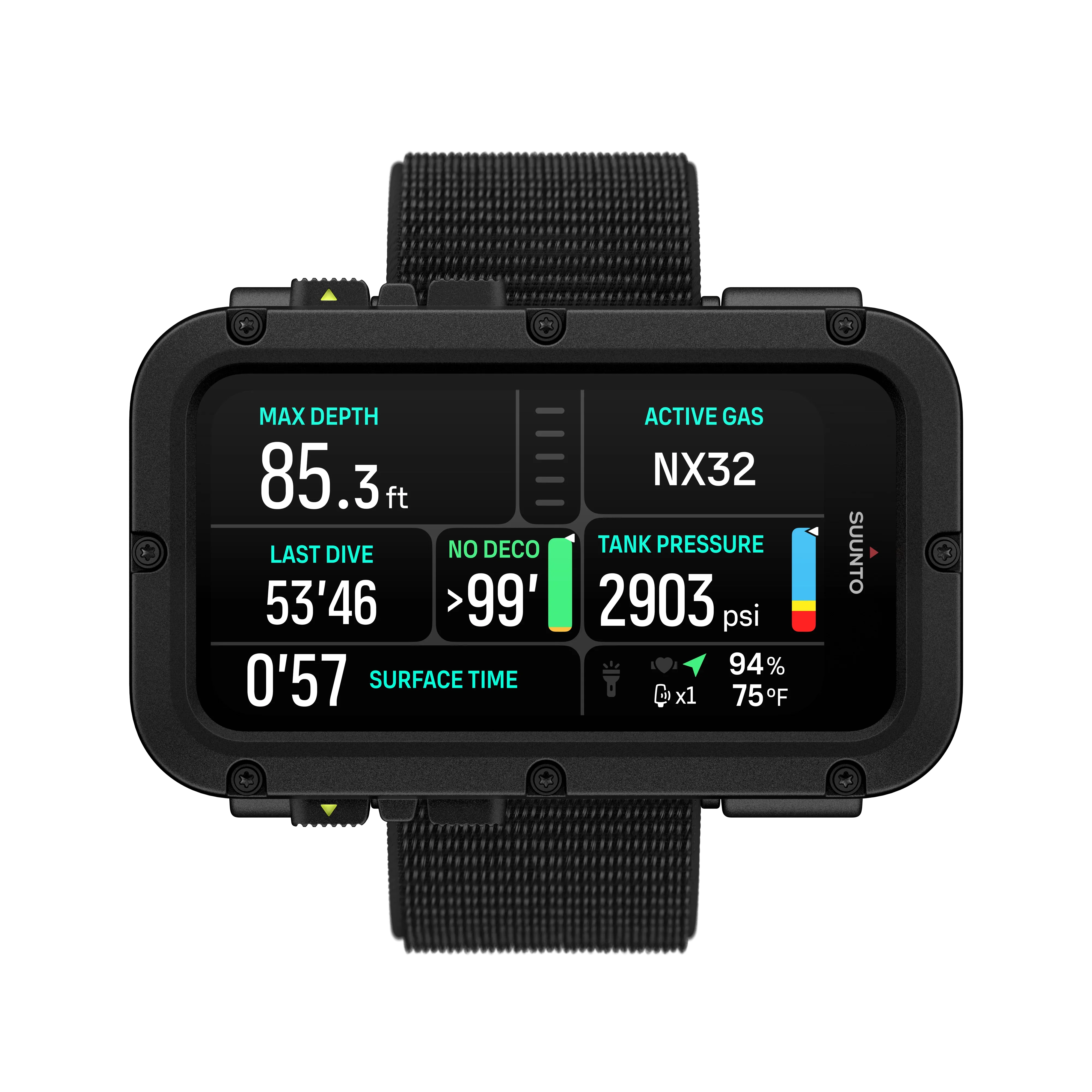 Suunto Nautic Elastic Textile Strap - SUUNTO US