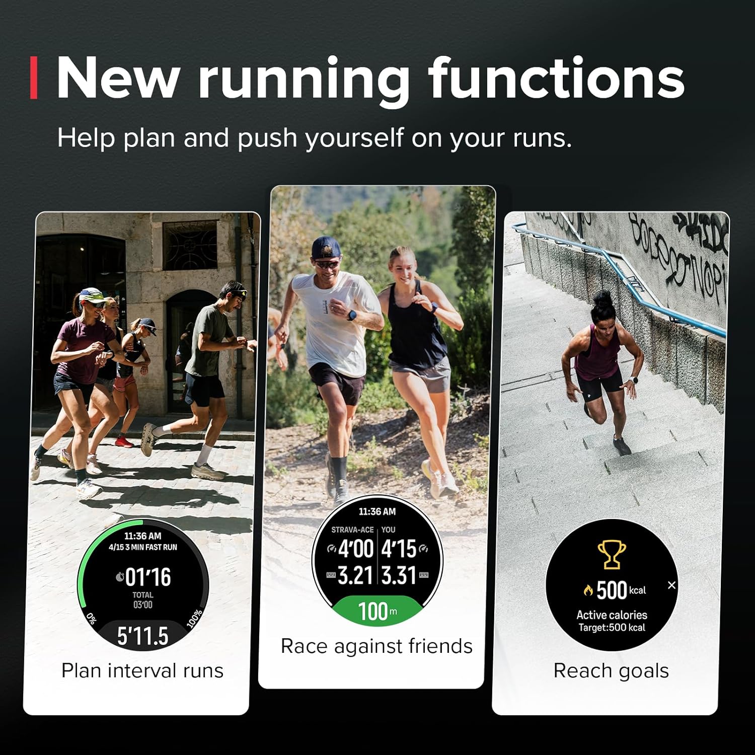 Suunto Run watch provides different functions