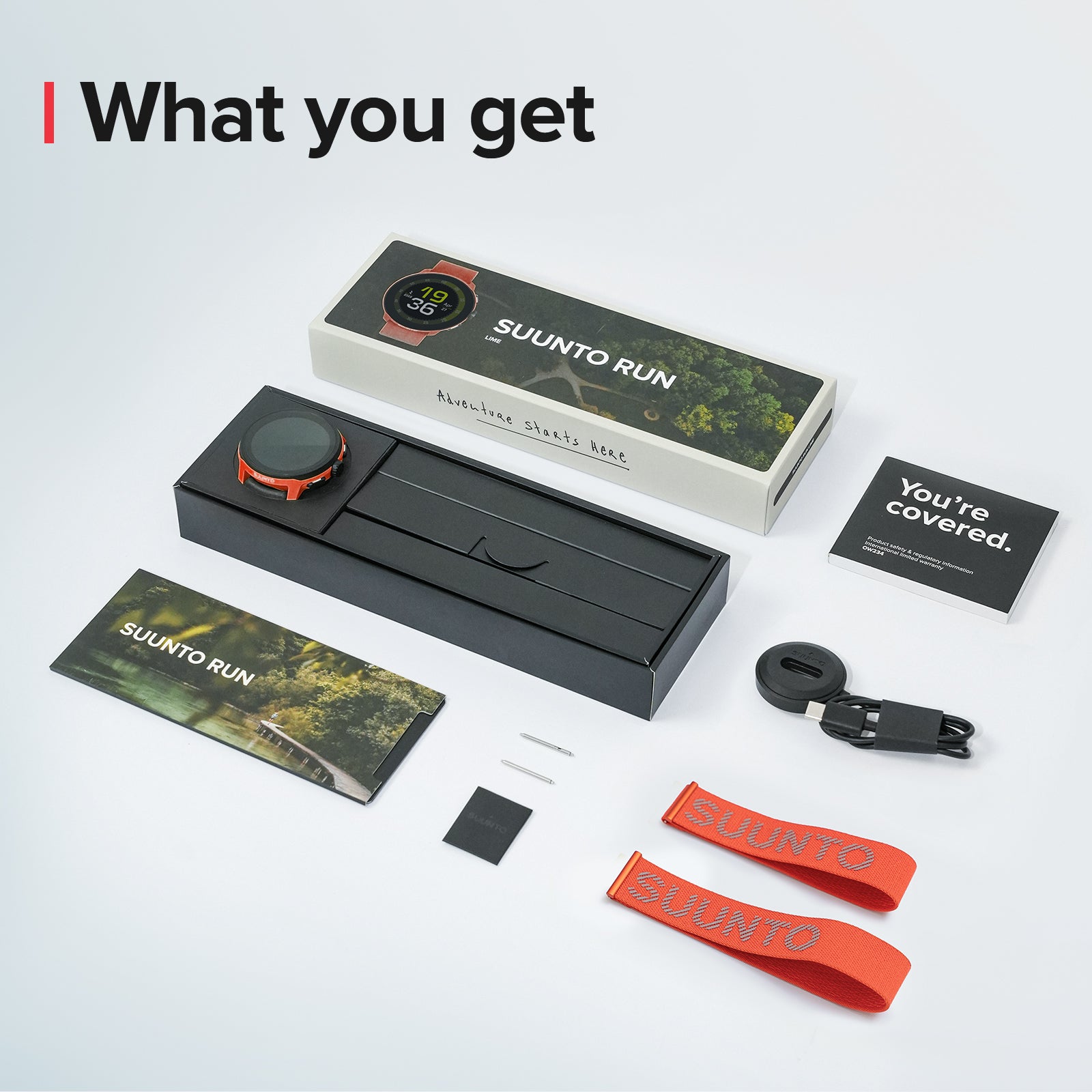 Suunto Run Coral Orange