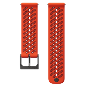 Suunto 22mm Athletic 8 Silicone Strap Coral Orange S+M