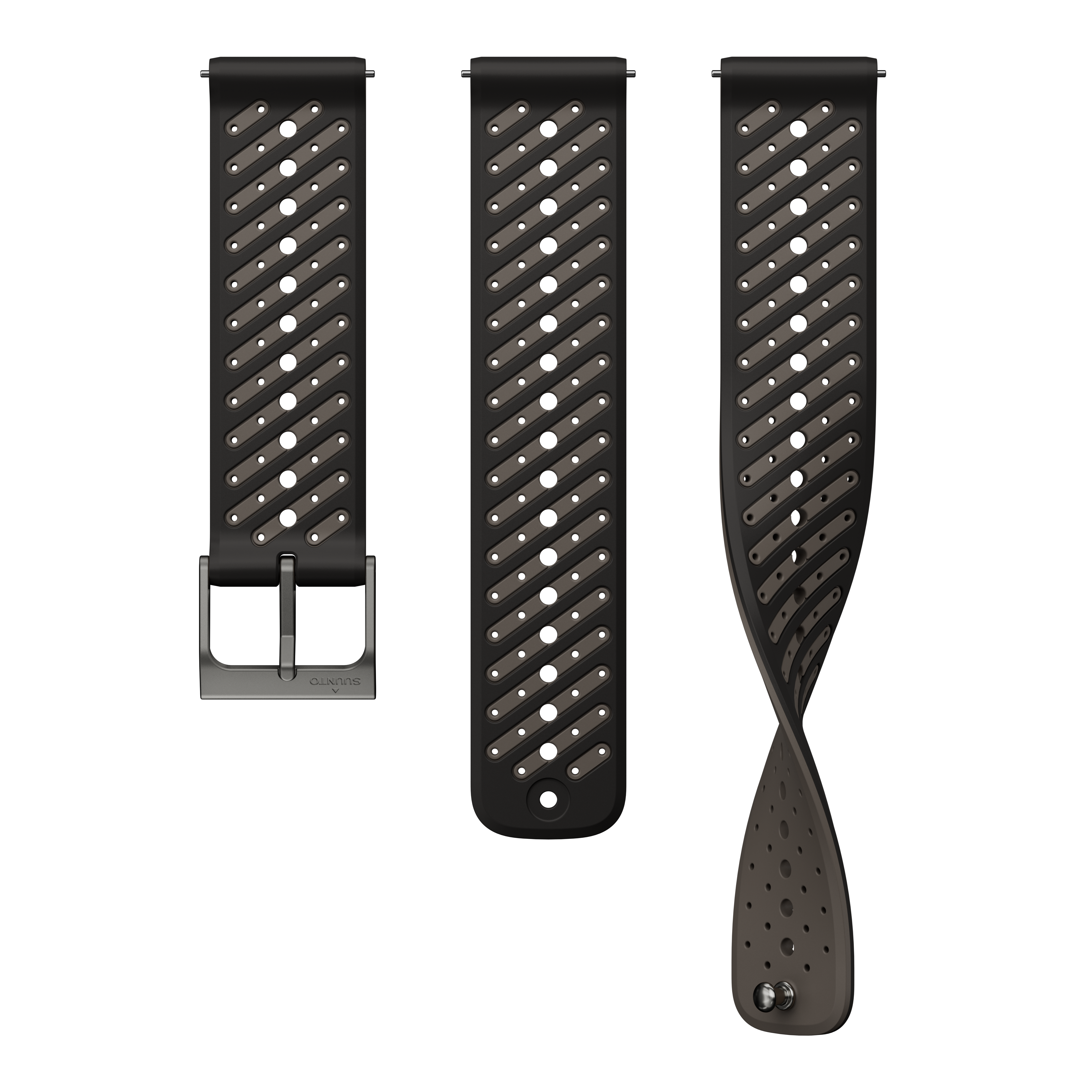 Suunto 22mm Athletic 8 Silicone Strap Black S+M