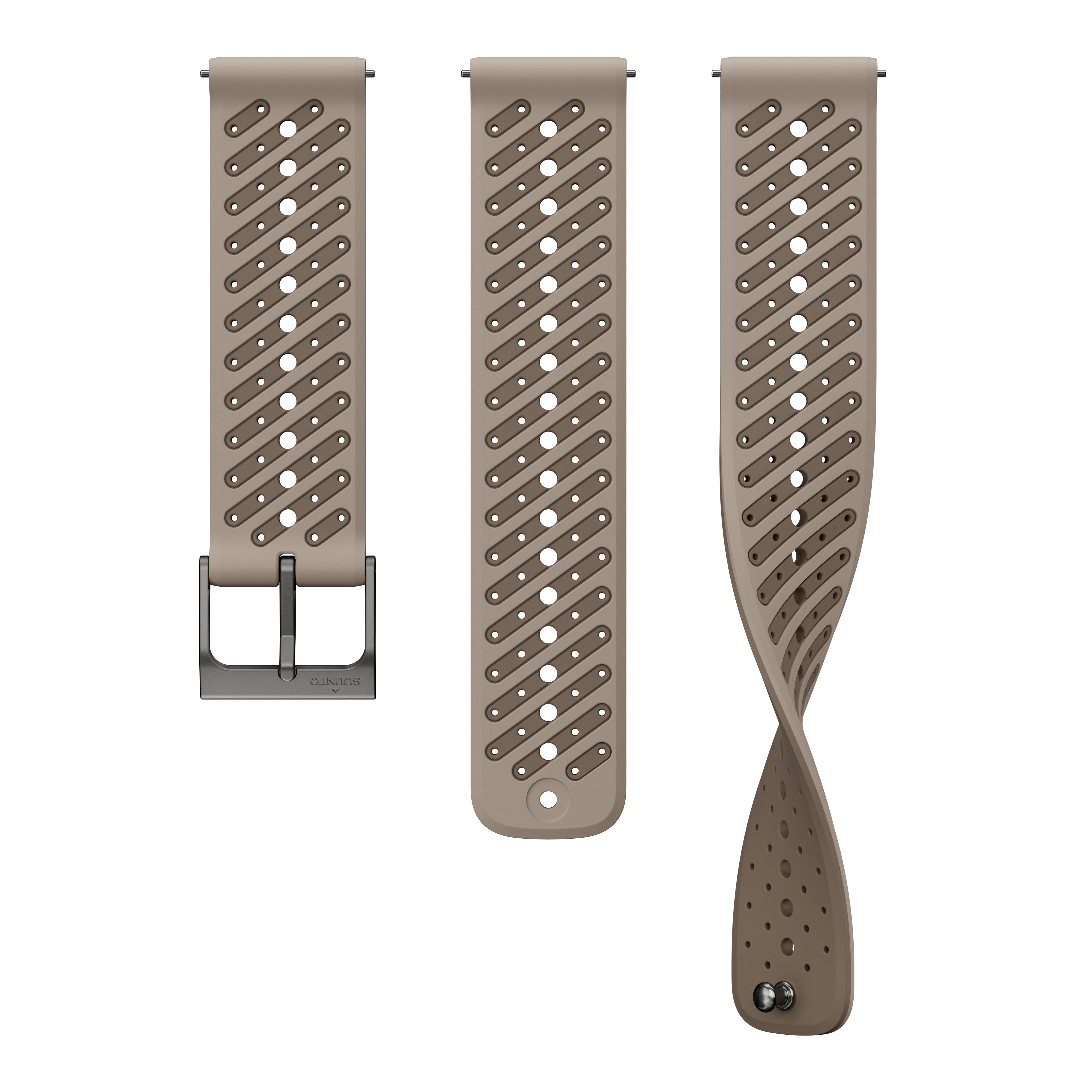 Suunto 22mm Athletic 8 Silicone Strap Trail Gray S+M