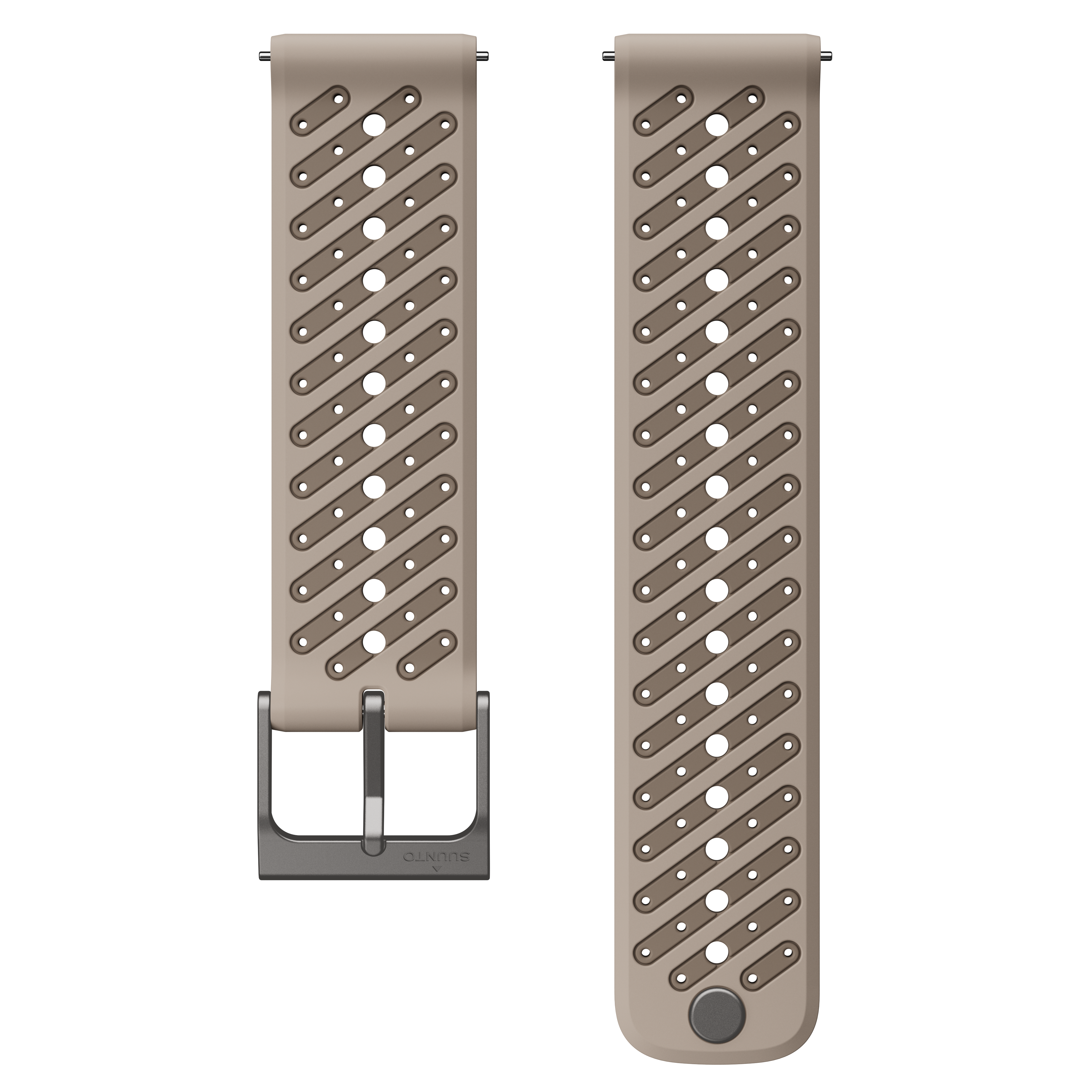 Suunto 22mm Athletic 8 Silicone Strap Trail Gray S+M