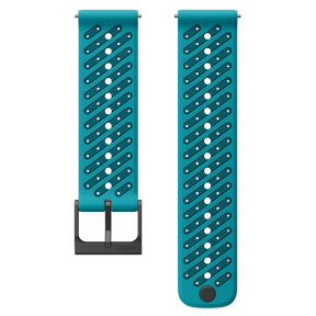 Suunto 22mm Athletic 8 Silicone Strap Wave Blue S+M