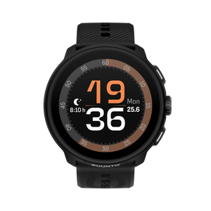 Suunto Run All Black with Silicone Strap