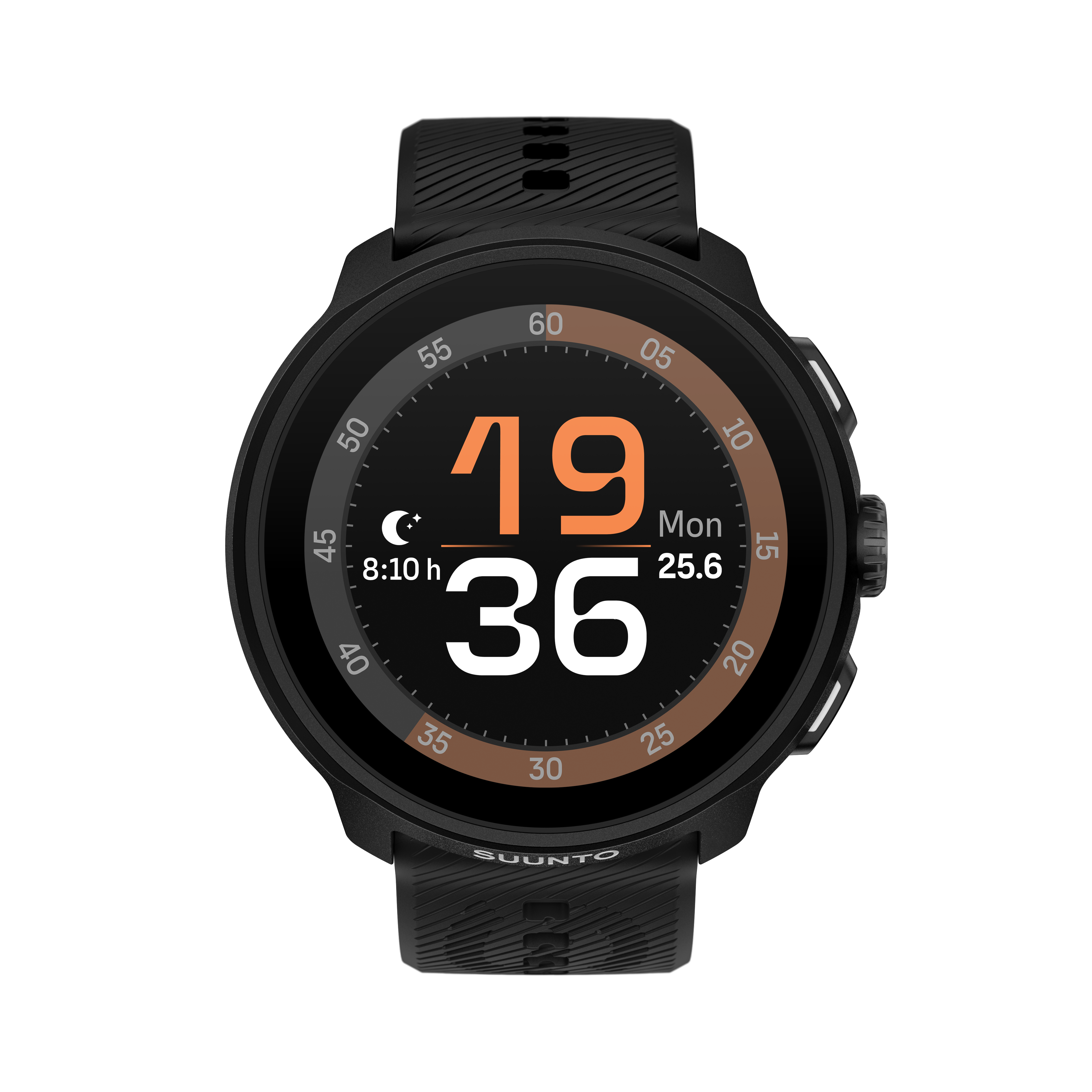 Suunto Run All Black with Silicone Strap