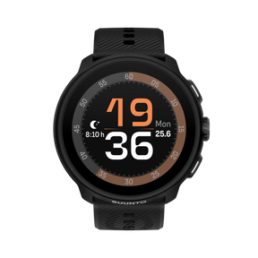 Suunto Run All Black with Silicone Strap