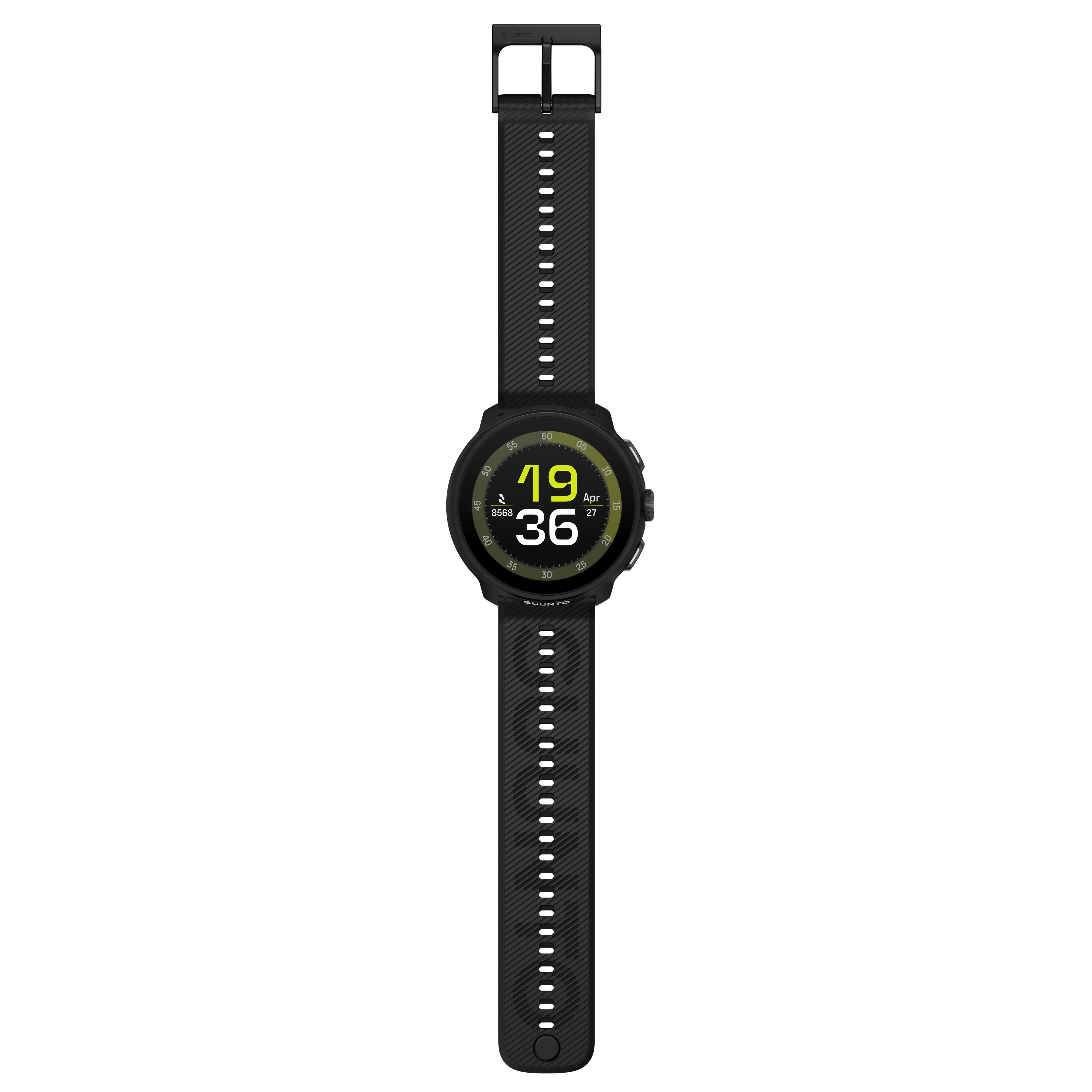 Suunto 22mm Athletic 6 Silicone Strap All Black S+M