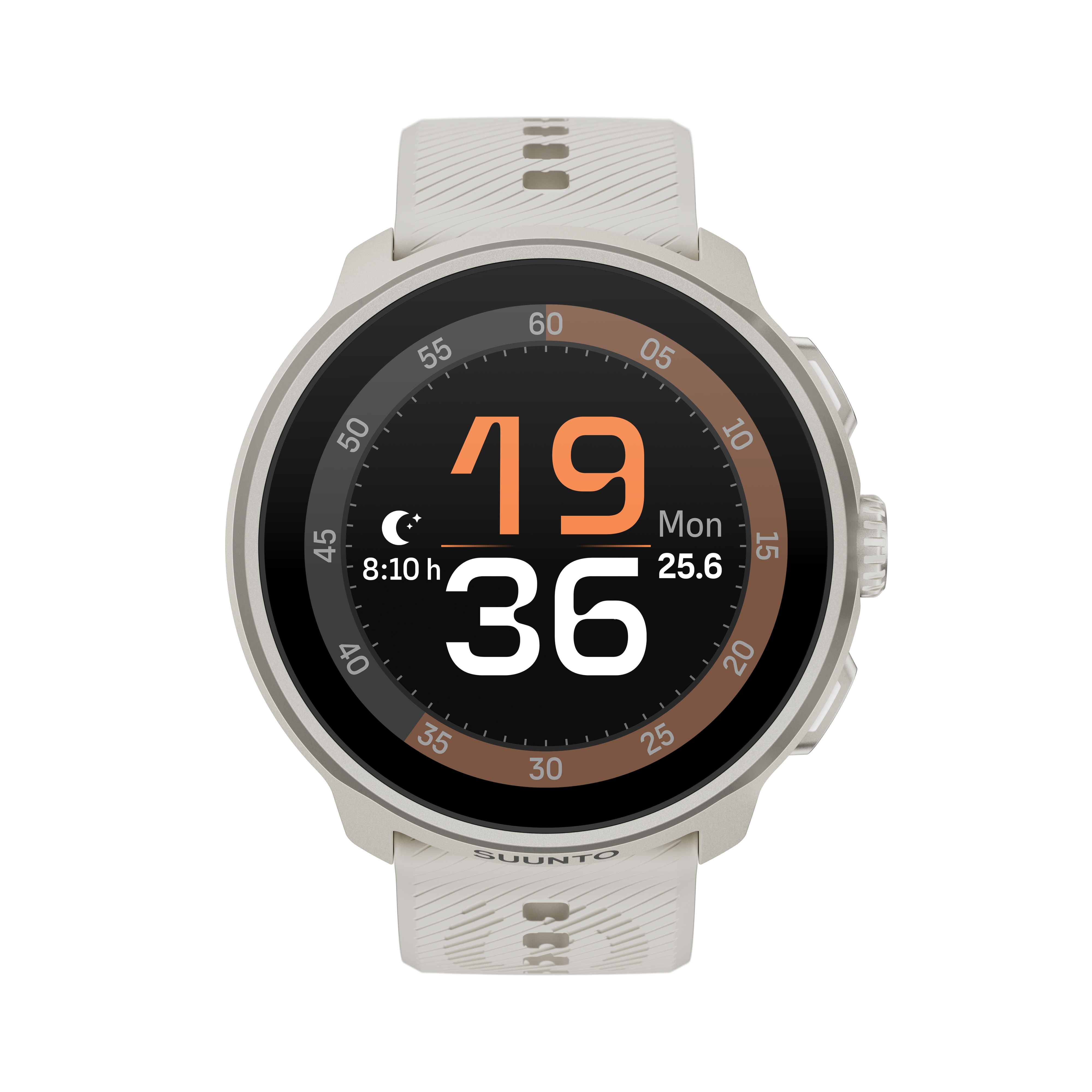 Suunto Run Frost Gray with Silicone Strap