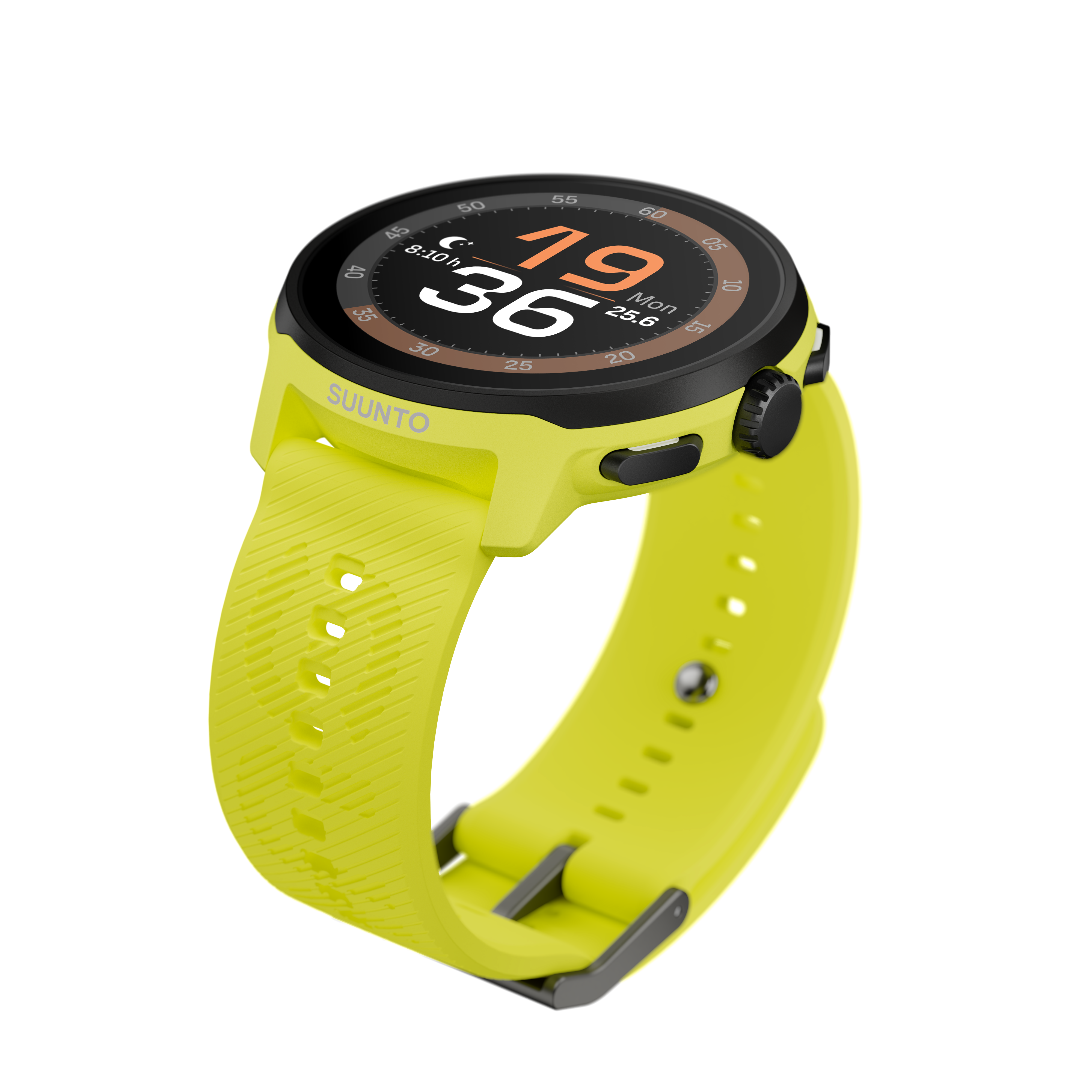 Suunto 22mm Athletic 6 Silicone Strap Lime S+M