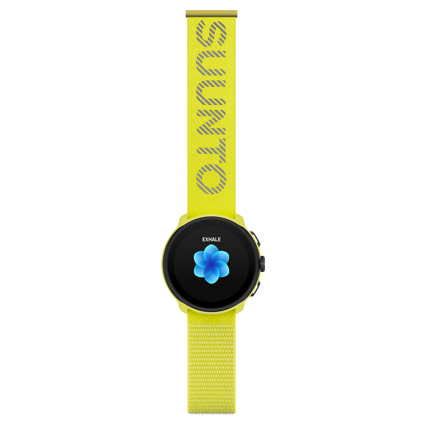 Suunto 22mm Athletic 7 Loop Textile Strap Lime S/M+M/L