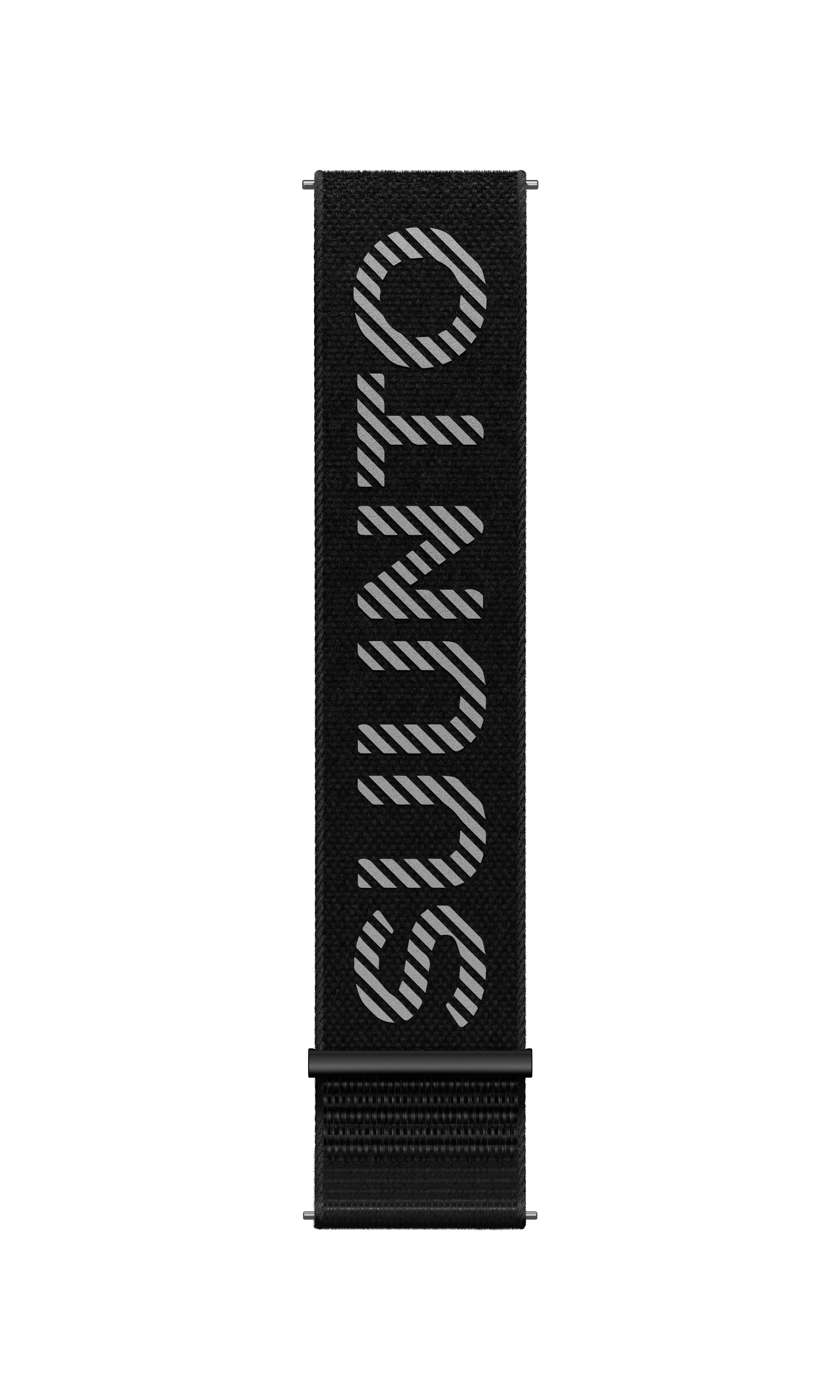 Suunto 22mm Athletic 7 Loop Textile Strap Black S/M+M/L