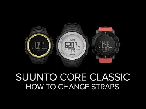 How to change straps of your Suunto Core Classic