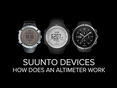 How the altimeter of your Suunto watch works