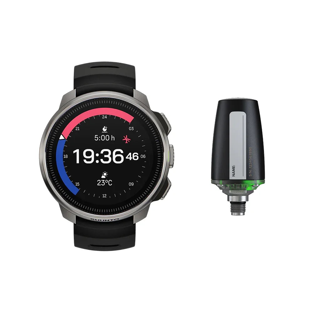 Suunto Ocean Steel Black & Tank Pod - SUUNTO US