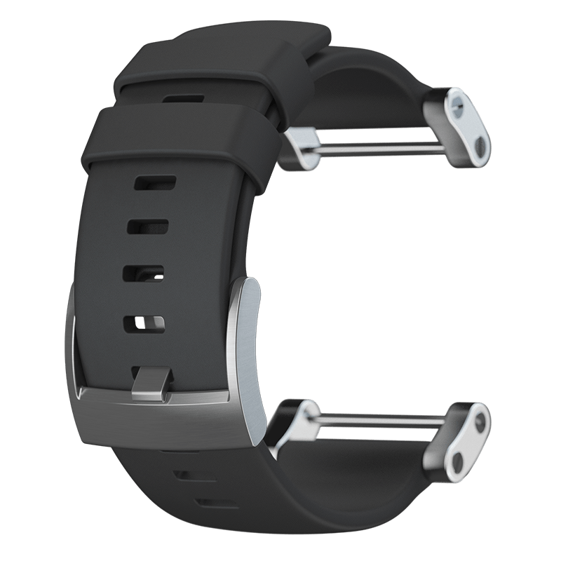 Suunto Core Black Flat Silicone Strap Watch Band