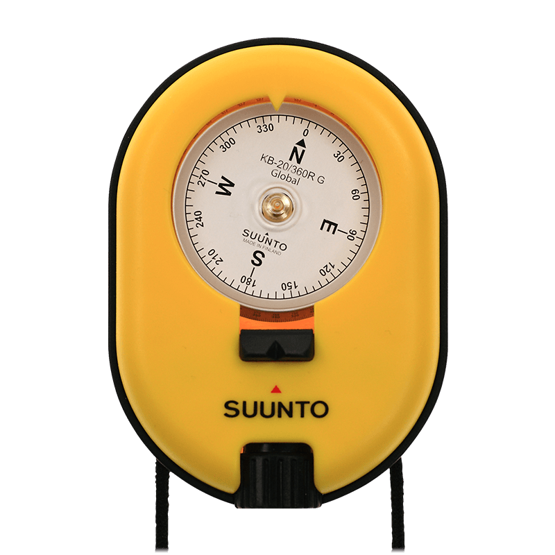 SUUNTO KB-20/360R G YELLOW COMPASS Orienteering Compass