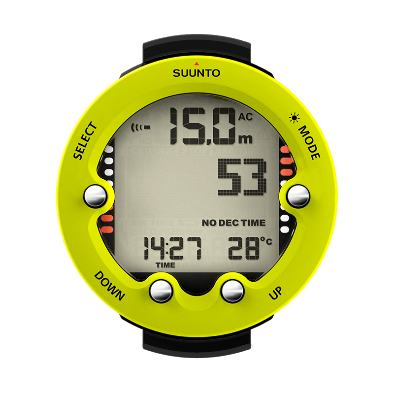 SUUNTO ZOOP NOVO LIME Dive Computer Watch